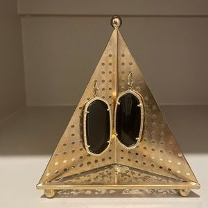 Earrings - Black (Kendra Scott “Danielle”)